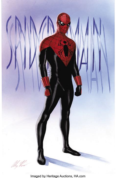 alex ross spiderman|alex ross spider-man suit.